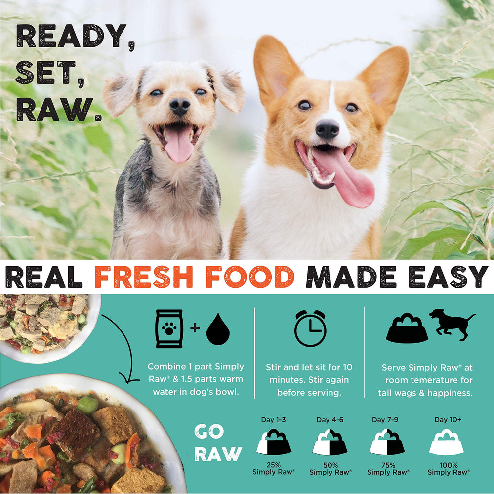 Nature's Diet Simply Raw, omega 3-6-9 para pelaje y piel saludables.