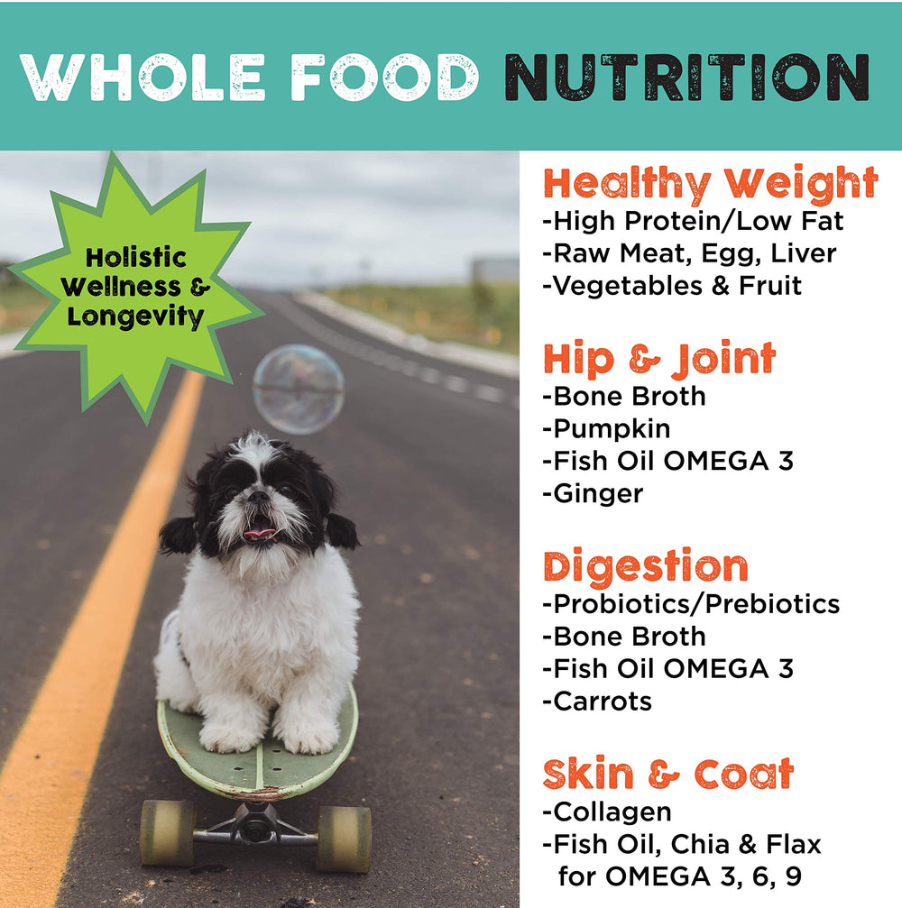 Nature's Diet Simply Raw, sin conservantes ni granos, opción limpia para la dieta diaria.