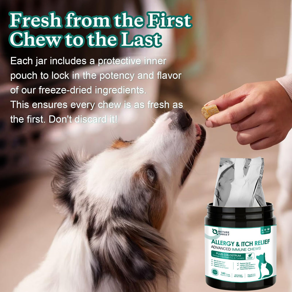 Nature Target Perro contento sabor pollo: recompensa saludable.