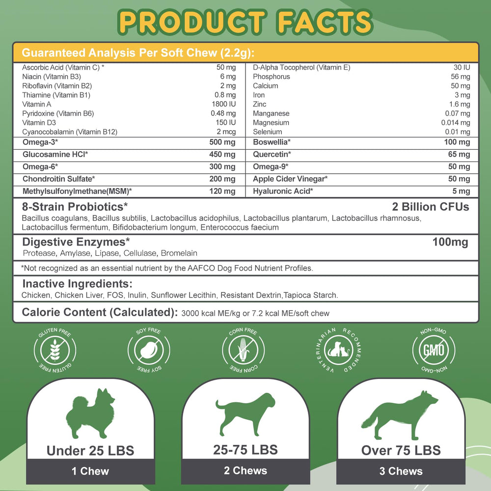 NATURE TARGET glucosamina MSM para apoyo articular del perro
