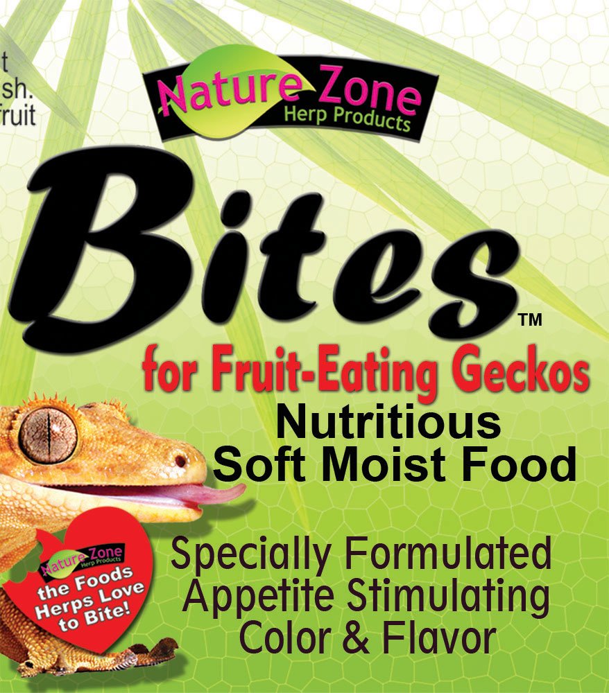 Nature Zone Gecko Bites, textura suave para geckos