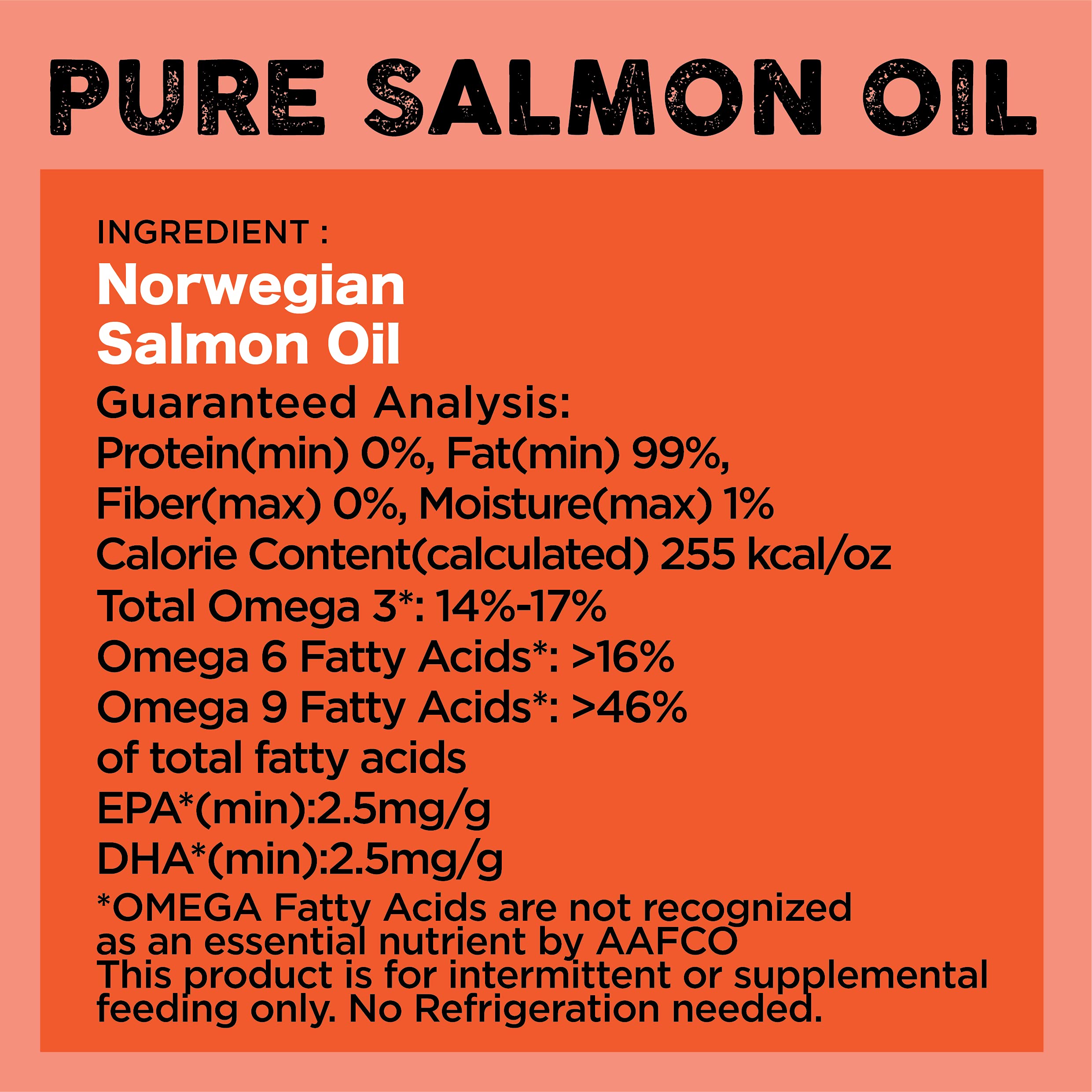 Nature's Diet Salmón Noruego, apto para perros y gatos.