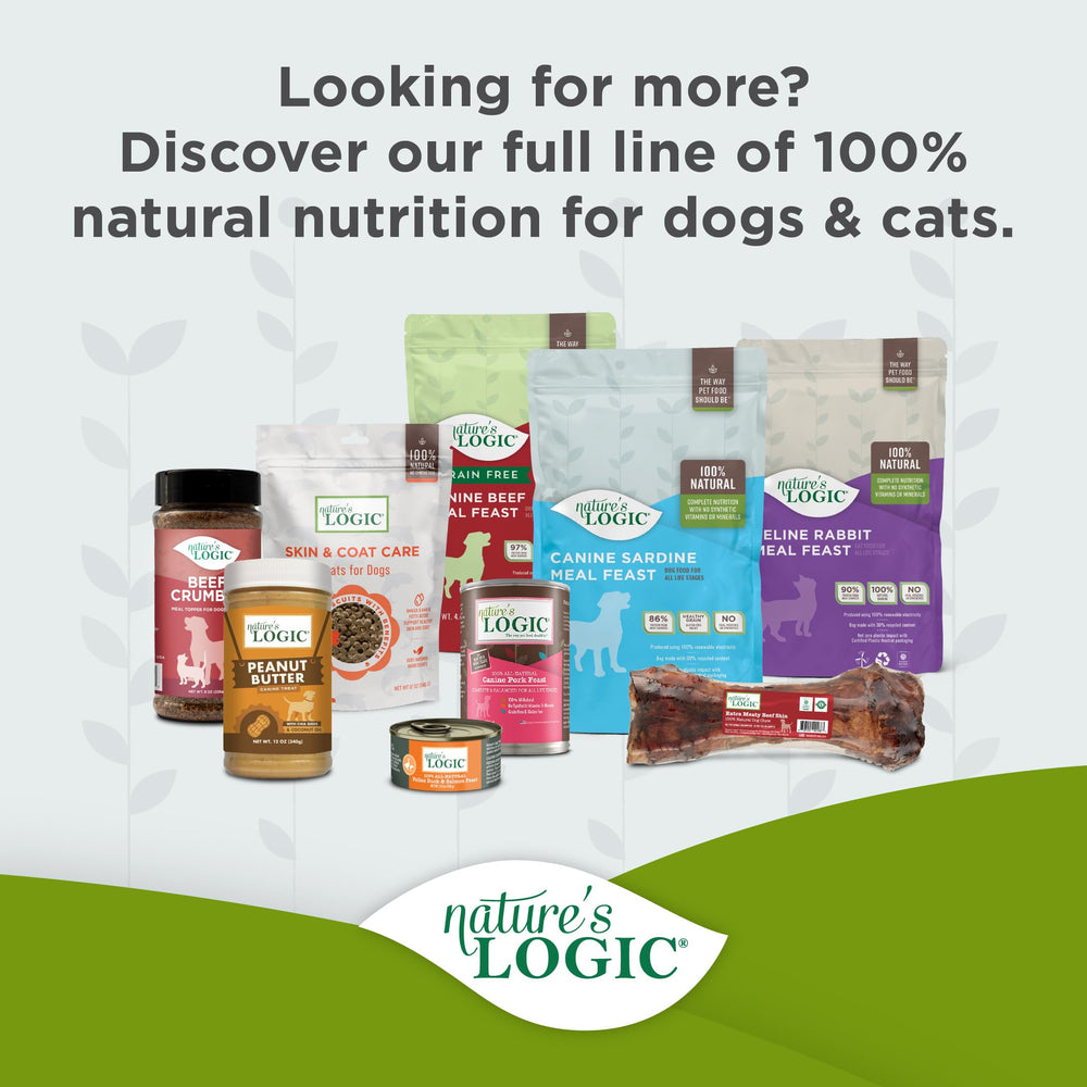 Nature's Logic Sardina, ingredientes naturales y completos.