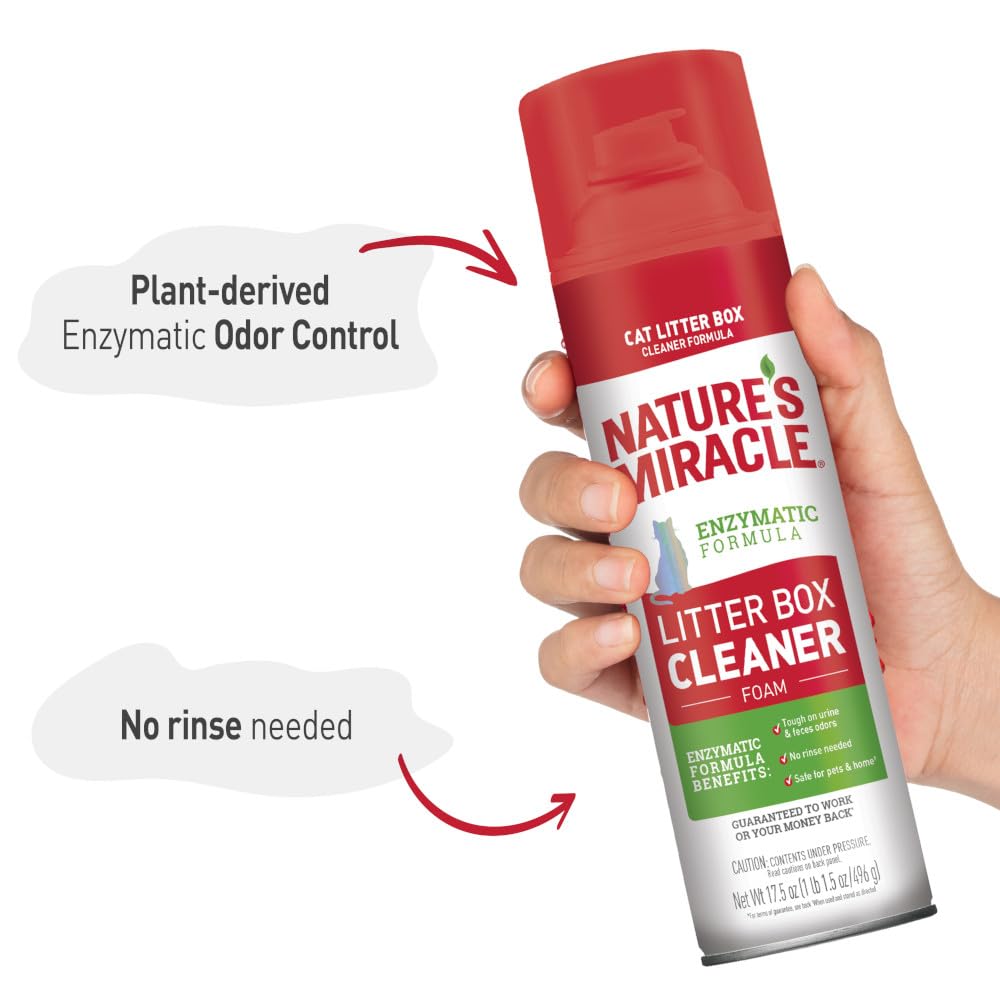 Nature's Miracle desodorizante elimina olores sin enjuague