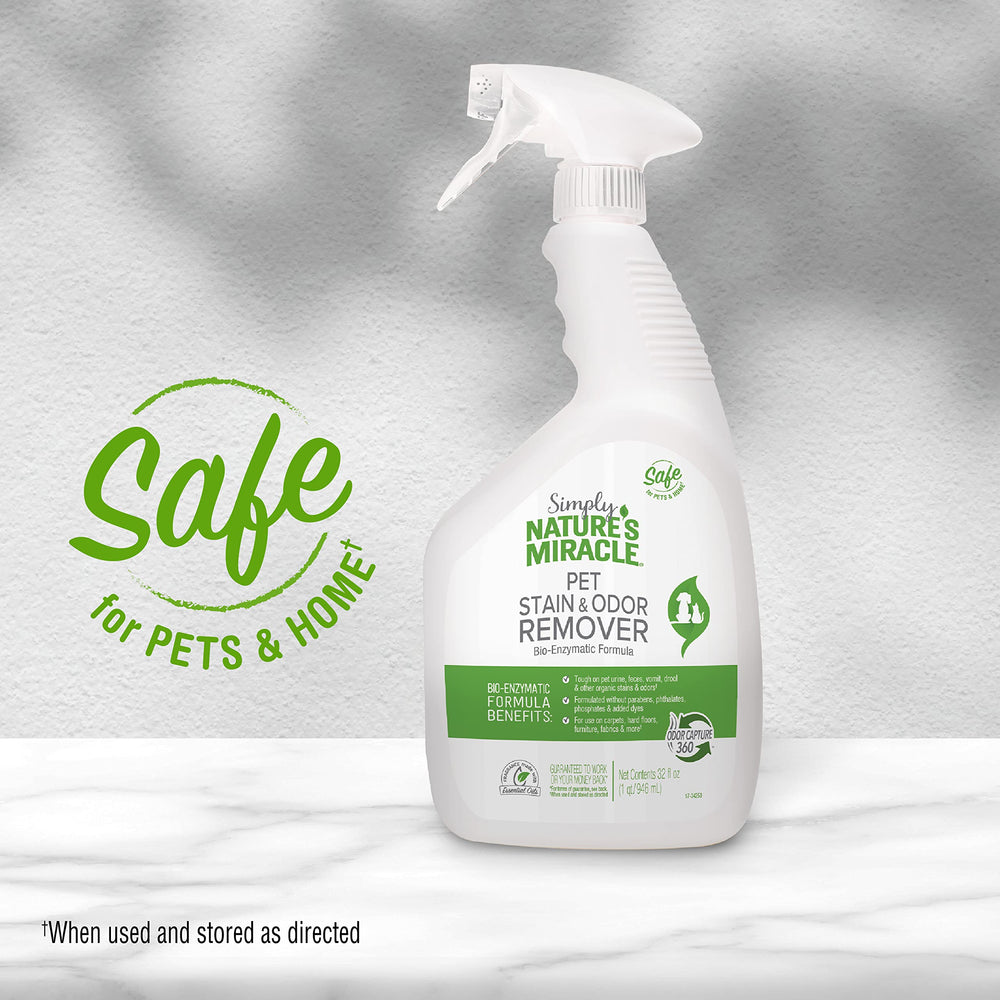Envase reciclado al 25% postconsumo de Nature's Miracle Simply