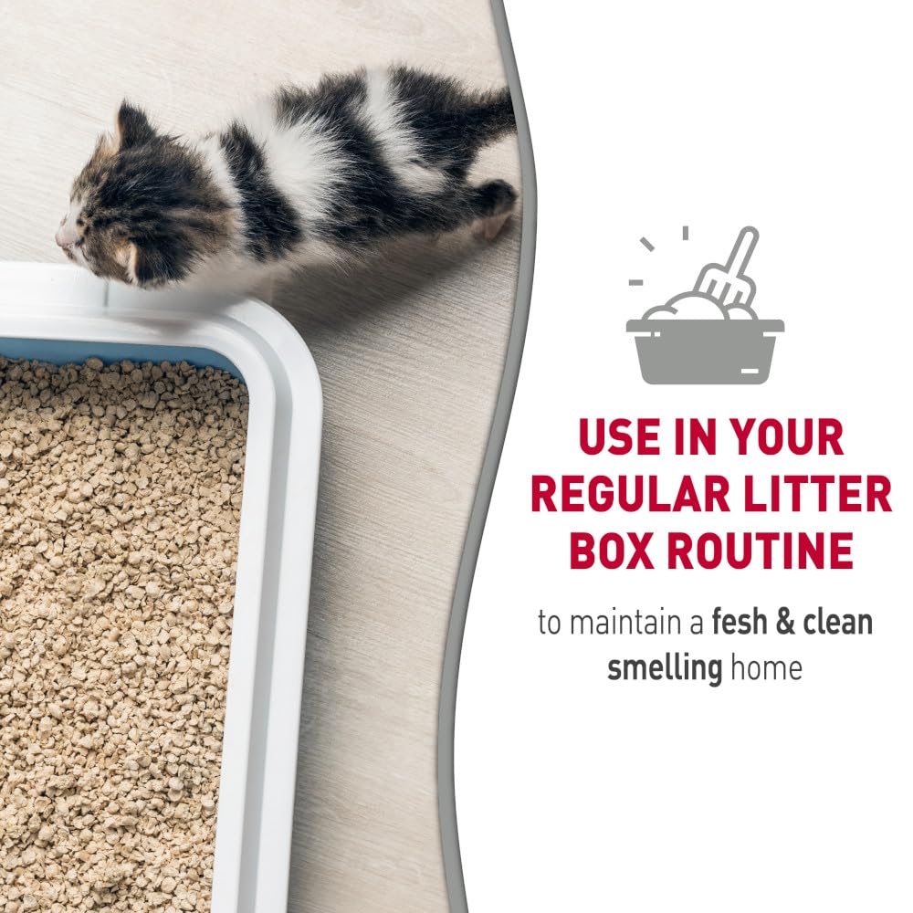 Nature's Miracle uso diario para mantener la caja de gatos fresca