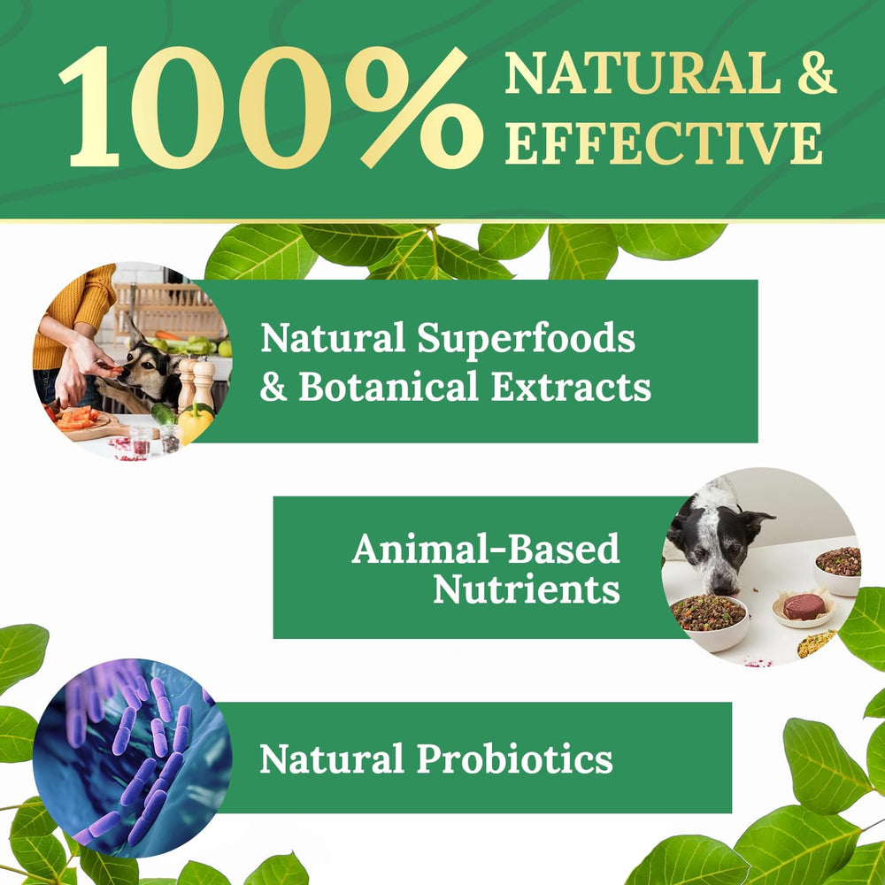 Producto hecho en EE. UU., Pawbiotix, GMP certificado para calidad.