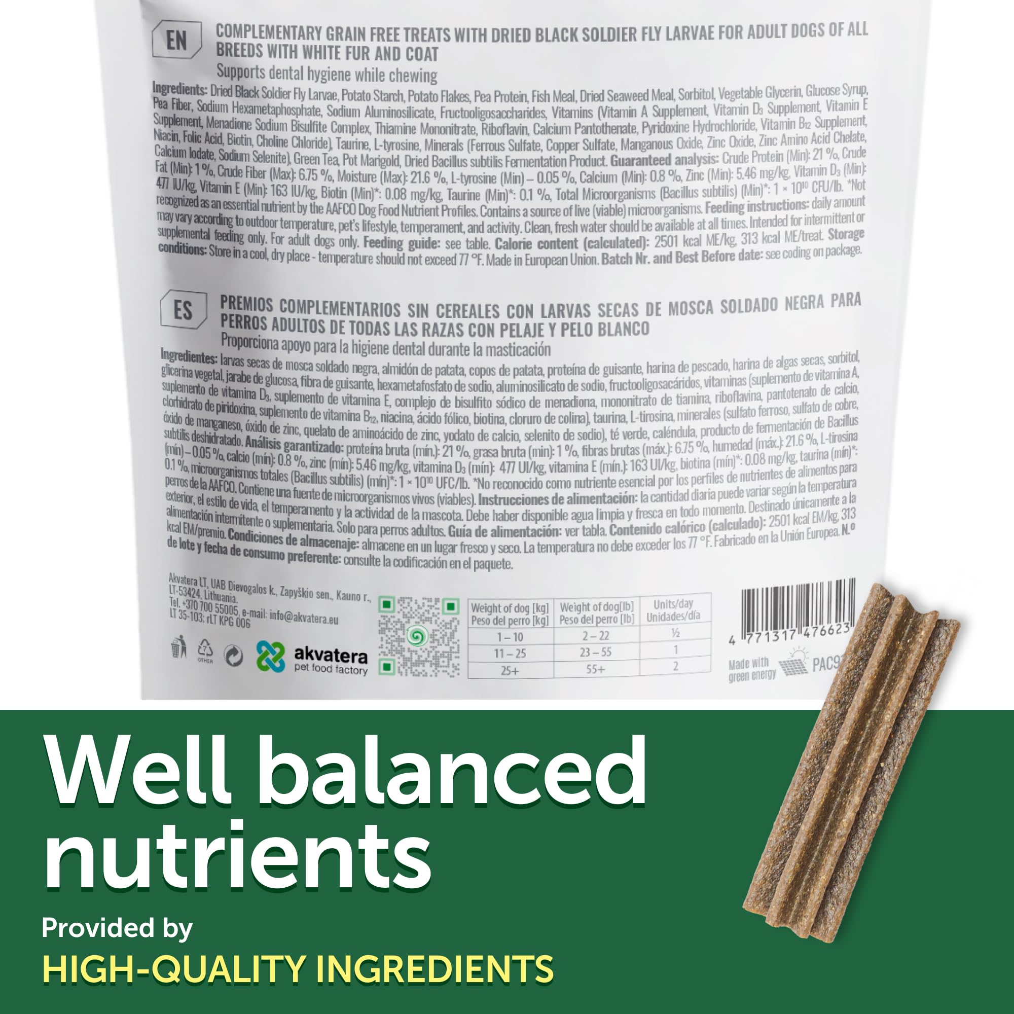 Nature's Protection Dental Chews aliento fresco para perros de todas las edades
