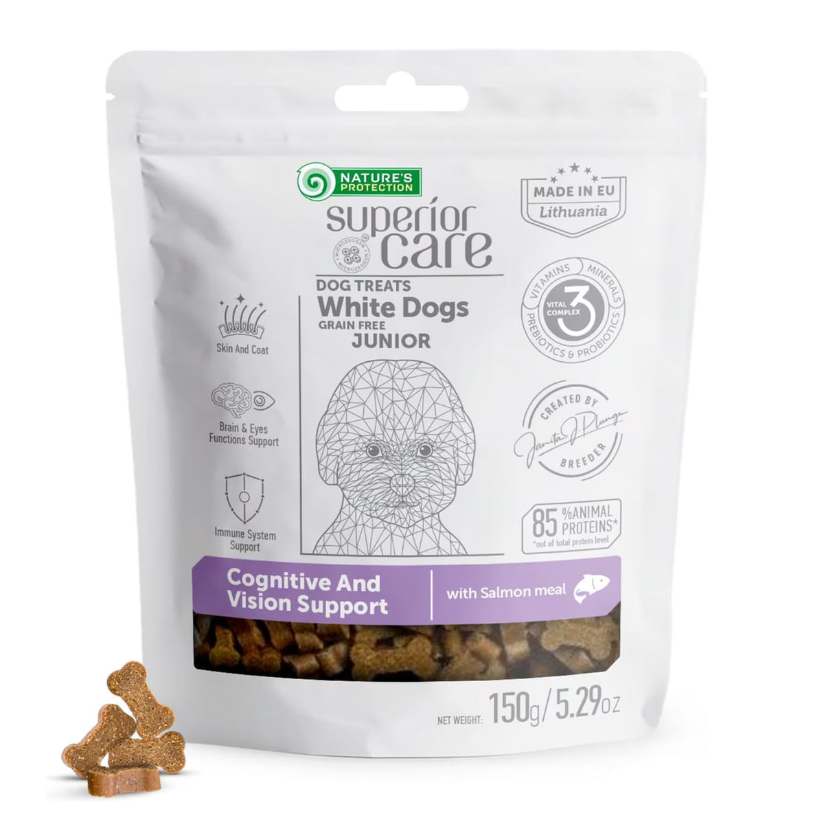 Nature's Protection Training Puppy Treats, empaque de 5,29 oz para cachorros en crecimiento