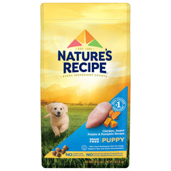 Nature's Recipe cachorros sin grano, bolsa de 4 lb para alimentación diaria