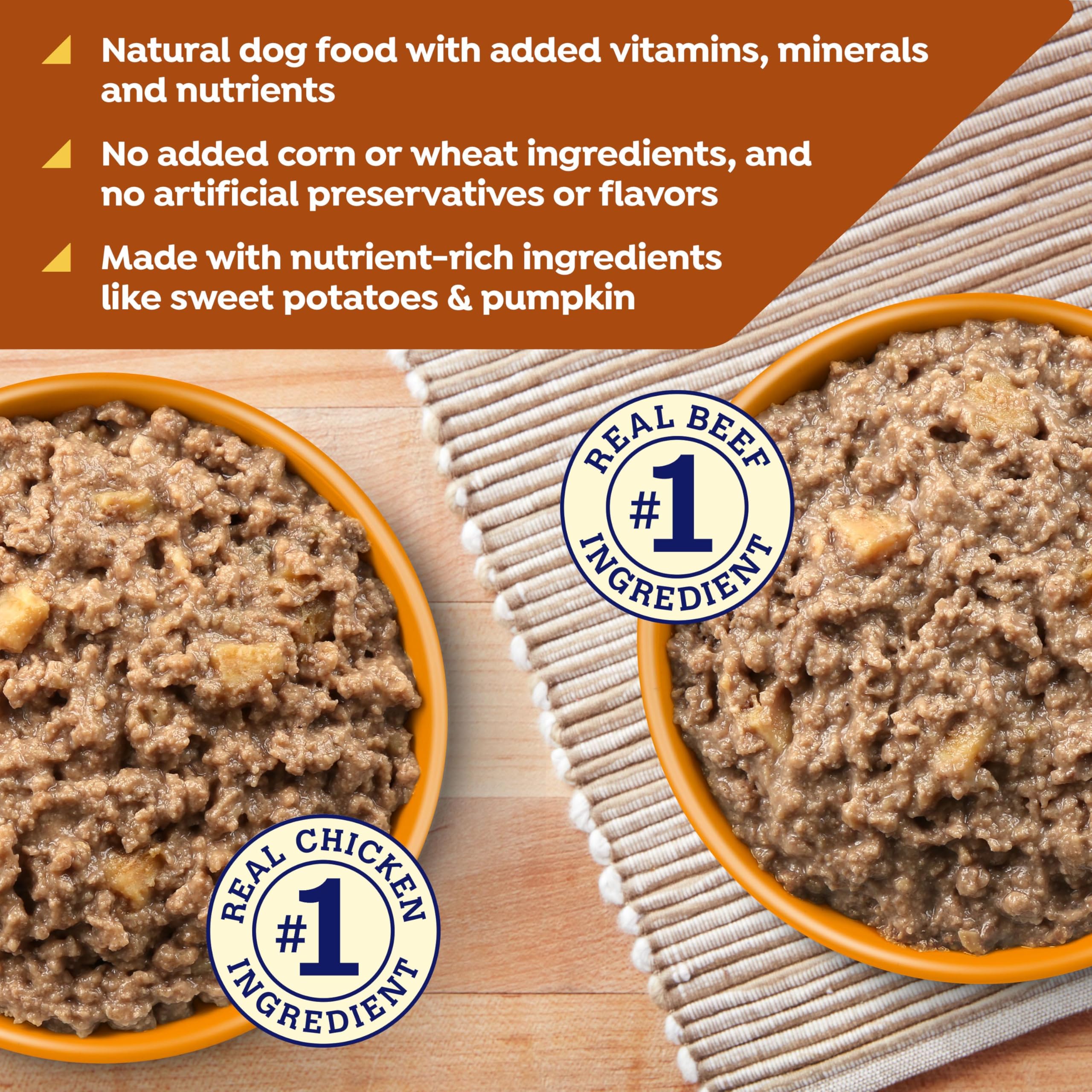 Nature's Recipe latas de 13 oz en paquete de 12 para perros.