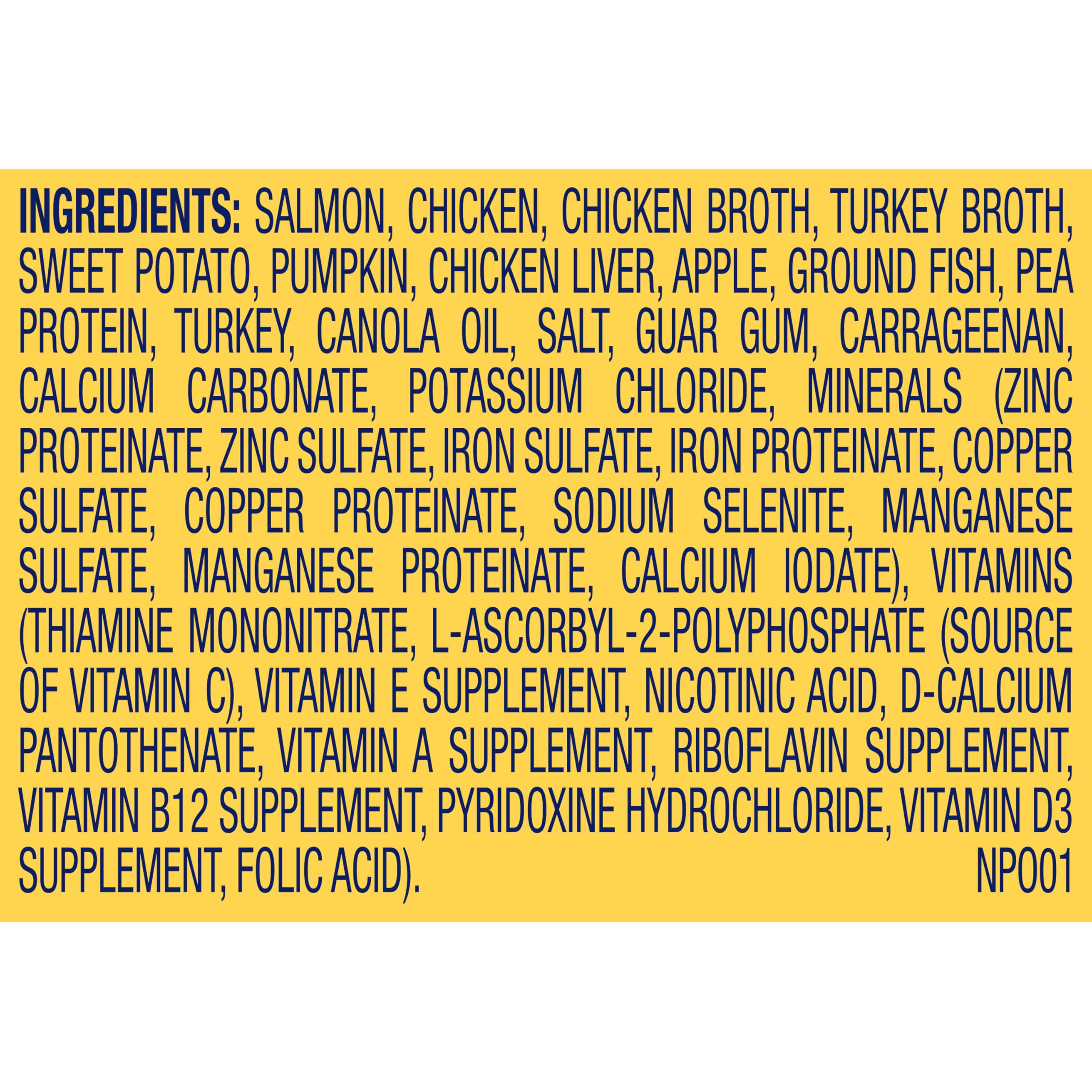 Nature's Recipe con vitaminas y minerales añadidos para nutrición diaria.
