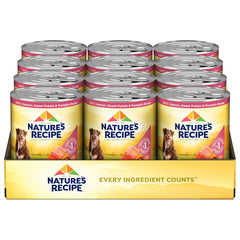 Pack Nature's Recipe: pack de 12 latas, almacenamiento práctico.