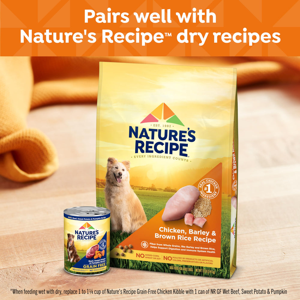 Nature’s Recipe sin preservantes artificiales: sabor puro sin conservantes.