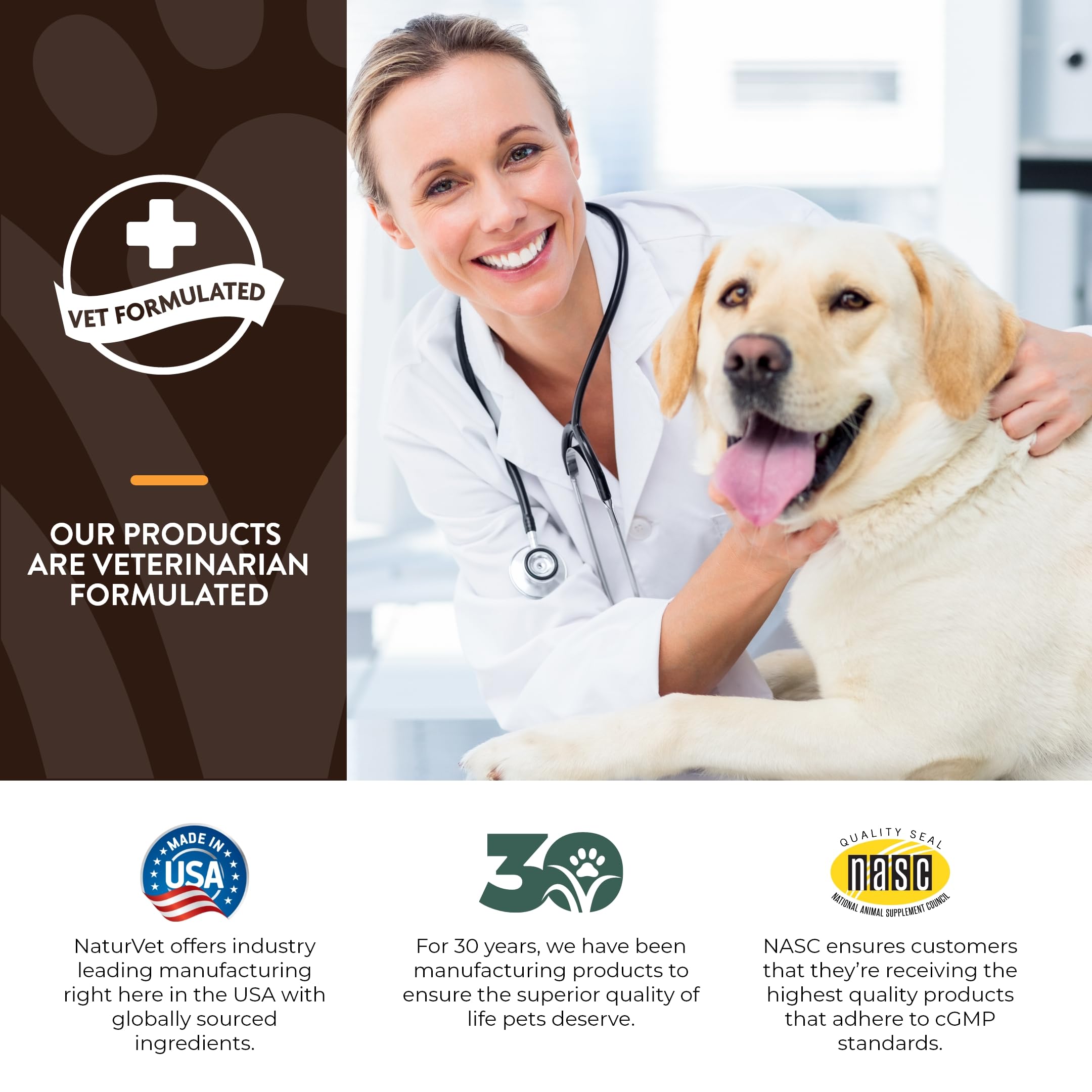 NaturVet Doodle Breeds libre de trigo para dietas sensibles