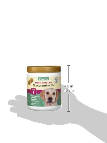 NaturVet Glucosamine DS Nivel 1 para gatos, cuidado de articulaciones activo