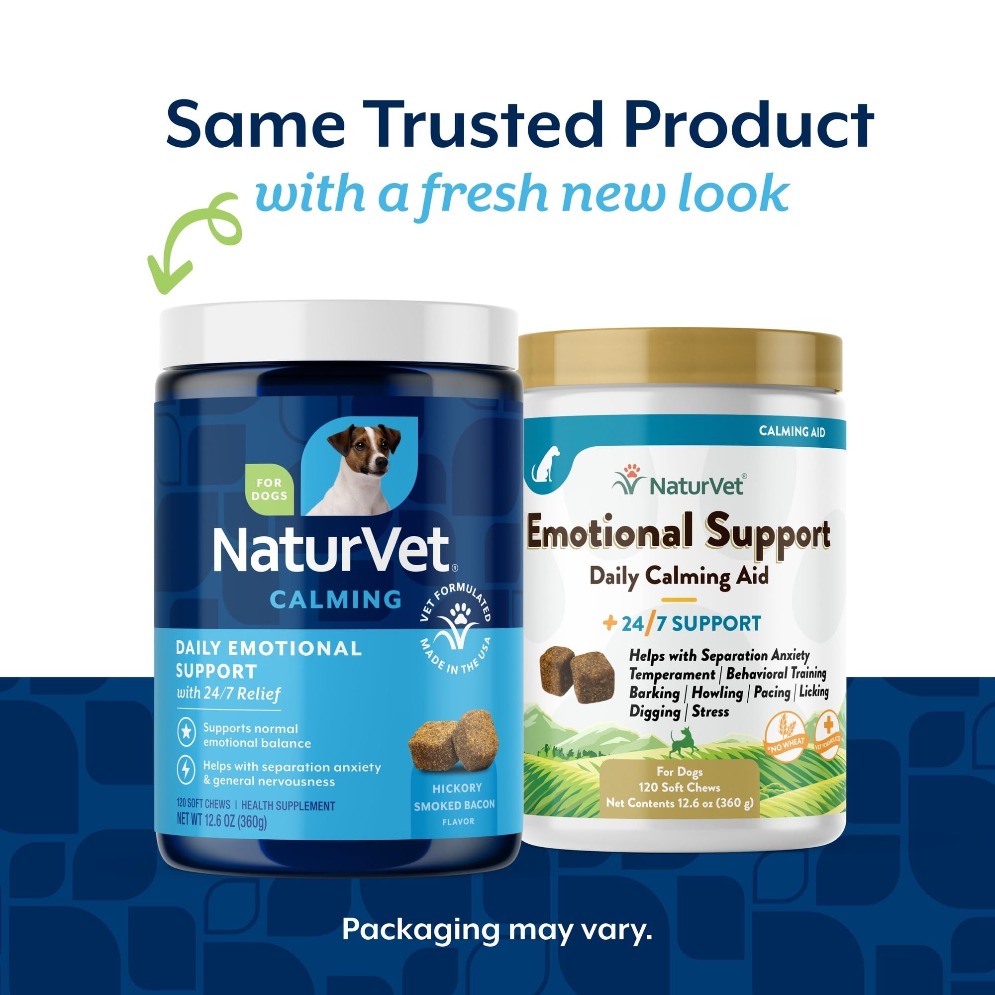 NaturVet Gomas Suaves Calma Diaria para Perro, sabor agradable y fácil de administrar.
