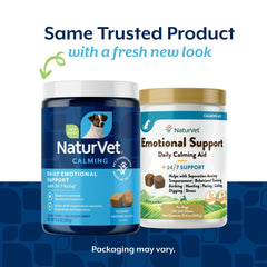 NaturVet Gomas Suaves Calma Diaria para Perro, sabor agradable y fácil de administrar.