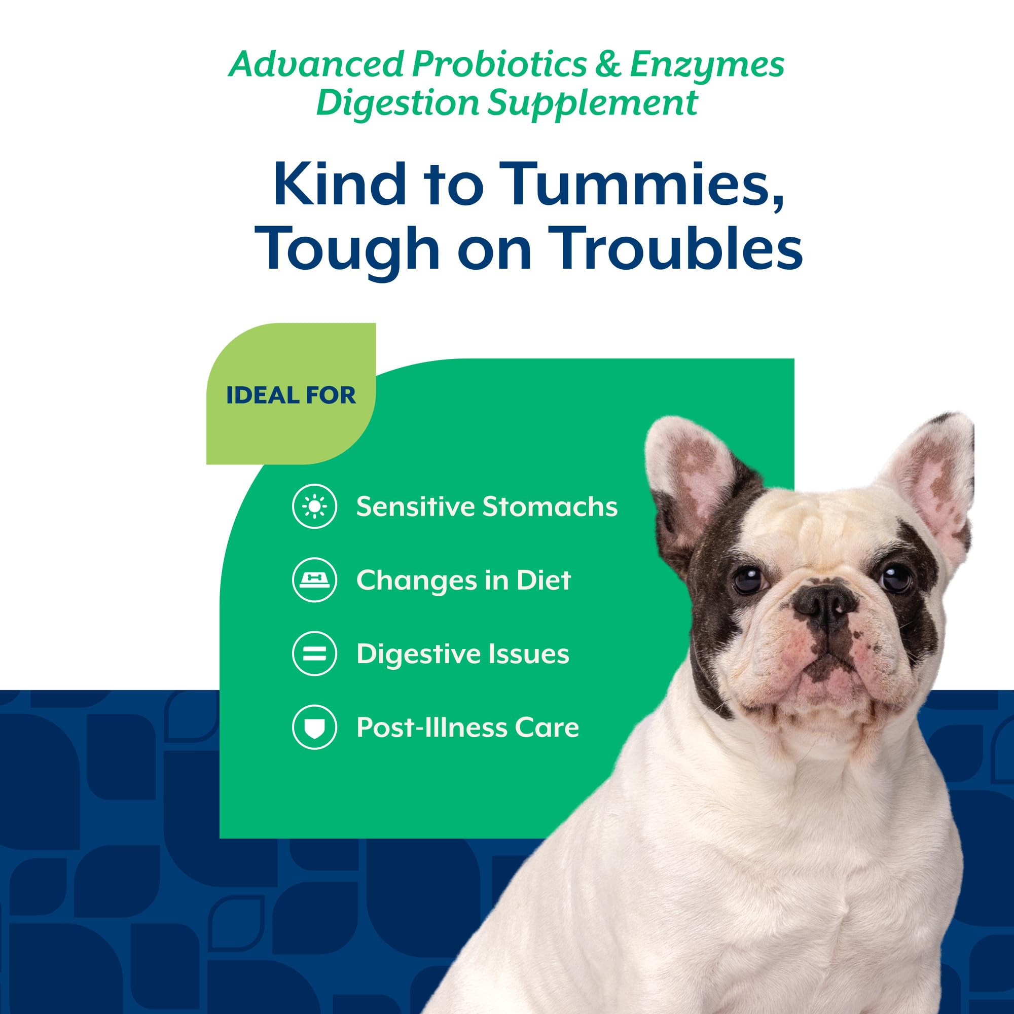 Gomitas suaves digestivas NaturVet para perros, fáciles de masticar
