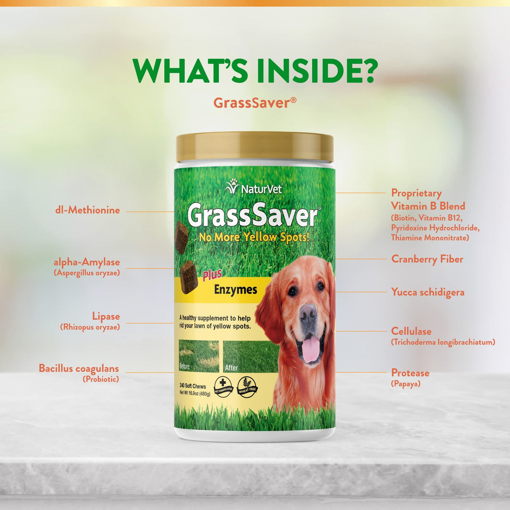 Etiqueta NASC y CGMP en Grass-Saver, fabricado en Estados Unidos.