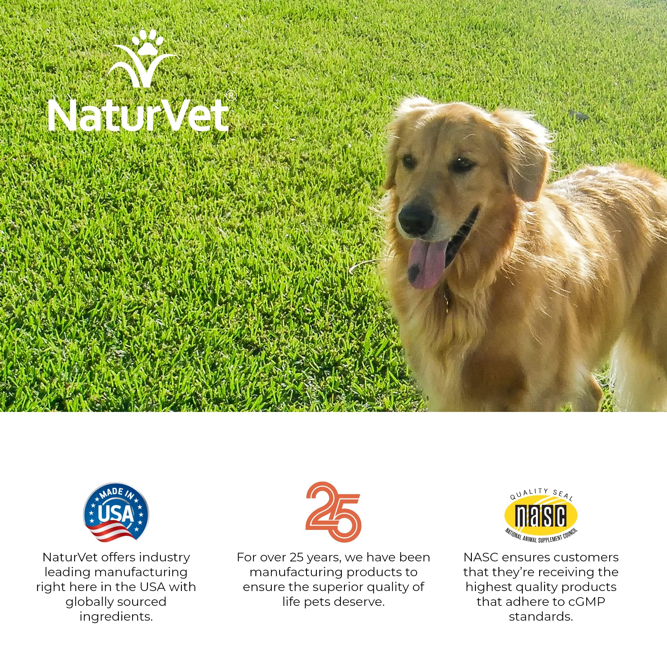 Presentación de 22 onzas en el envase GrassSaver para perros