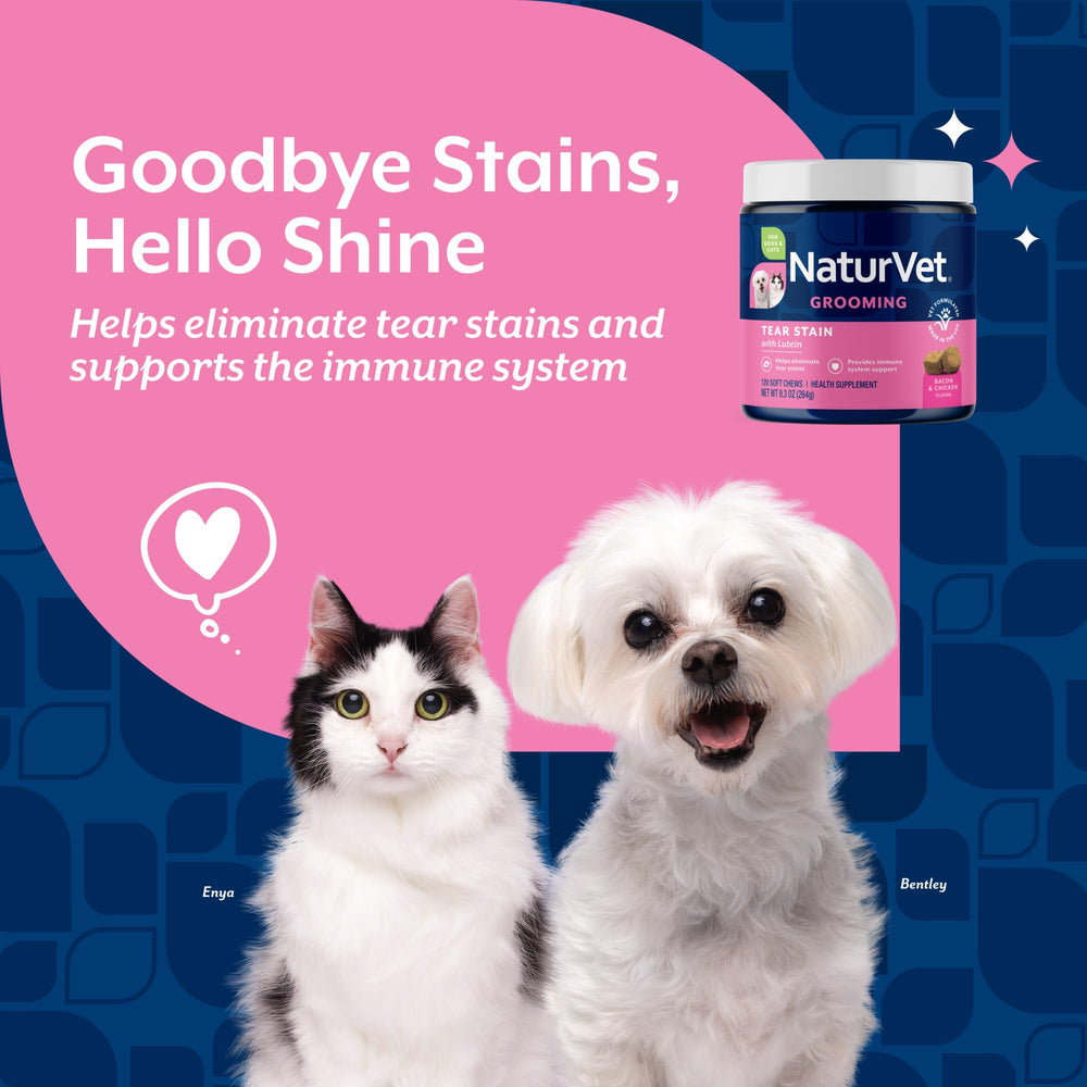 NaturVet Lutein gomitas para perro, fáciles de administrar