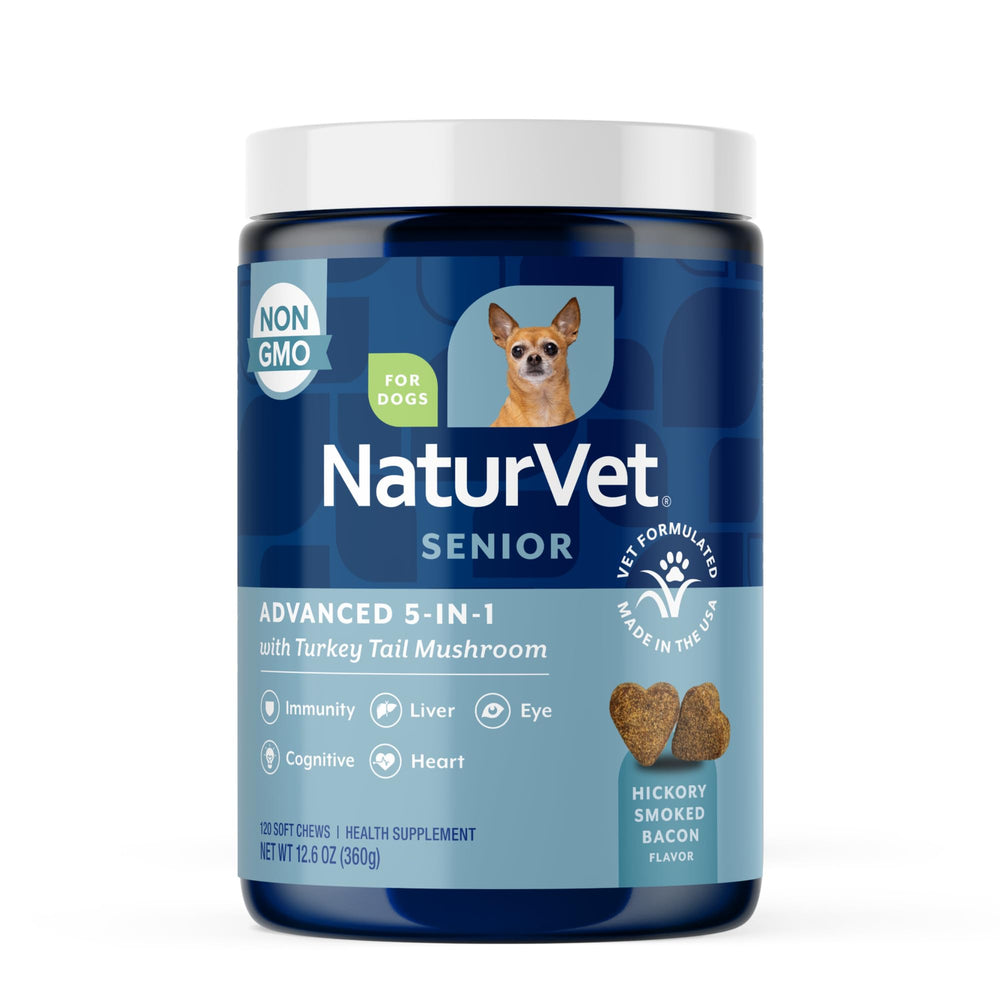 NaturVet Senior Advanced: empaque práctico para guardar en casa y usar fácilmente