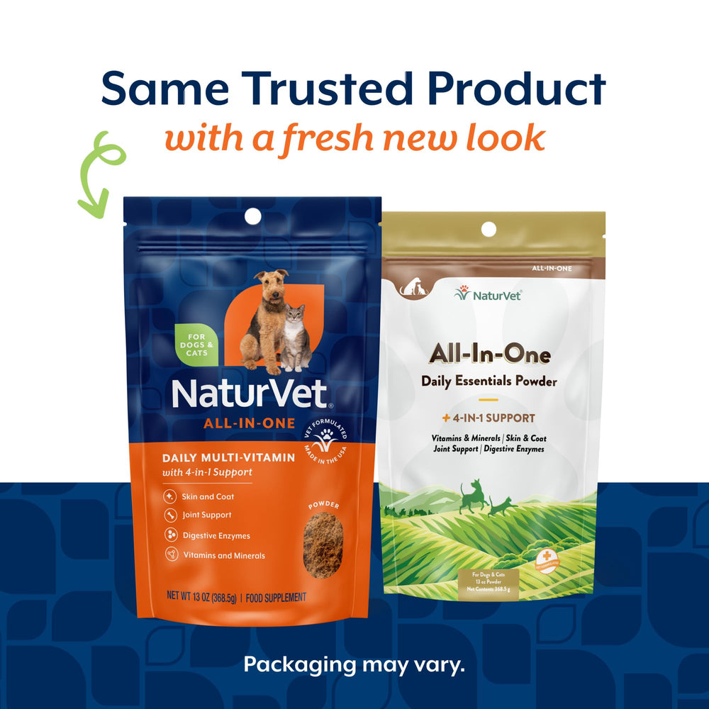 NaturVet Todo-en-uno para perros: ayuda a la digestión y a la absorción de nutrientes.