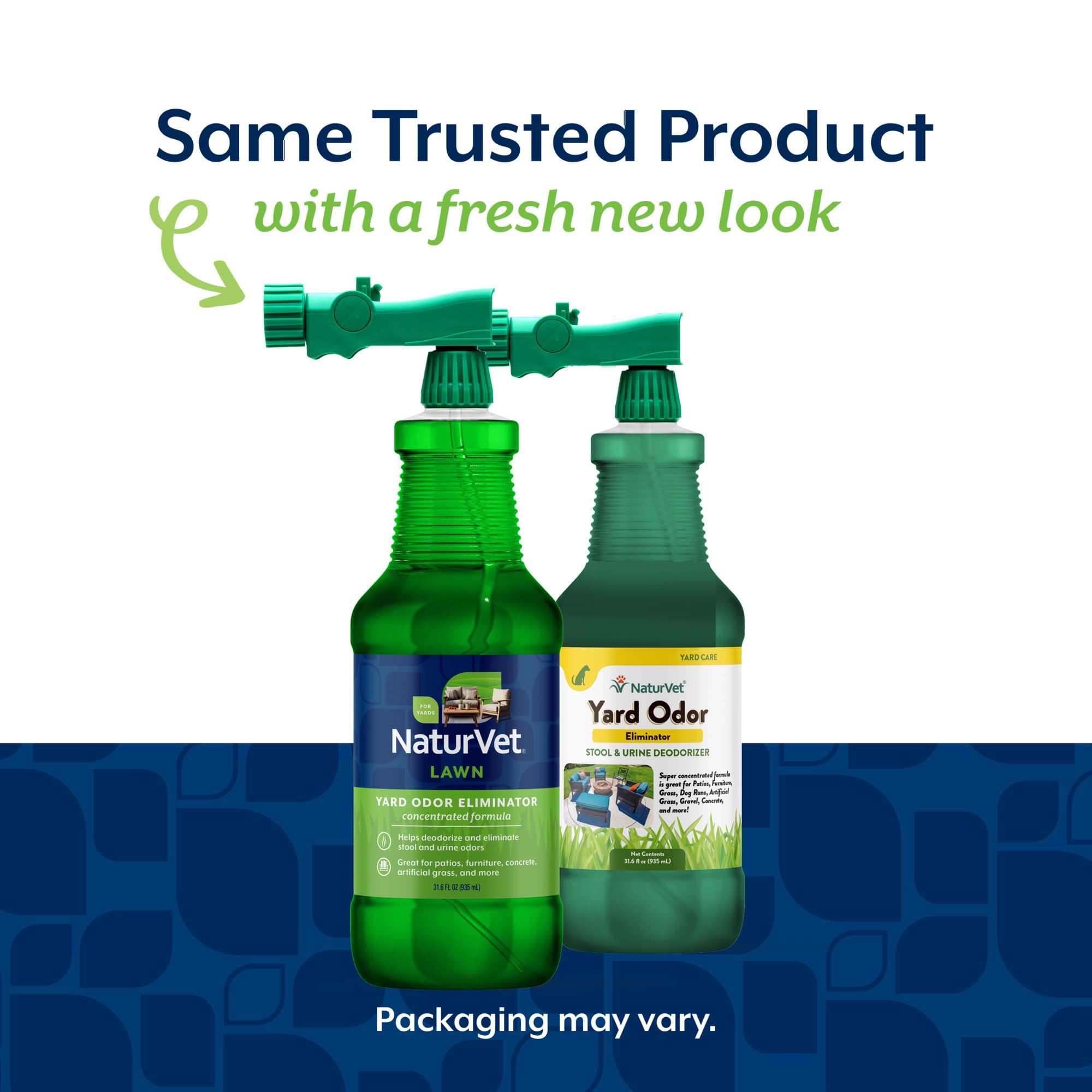 NaturVet Yard Odor Eliminator conector de manguera para aplicación continua
