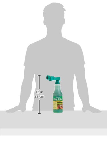 NaturVet Yard Odor Eliminator rociado sobre césped para reducir olores