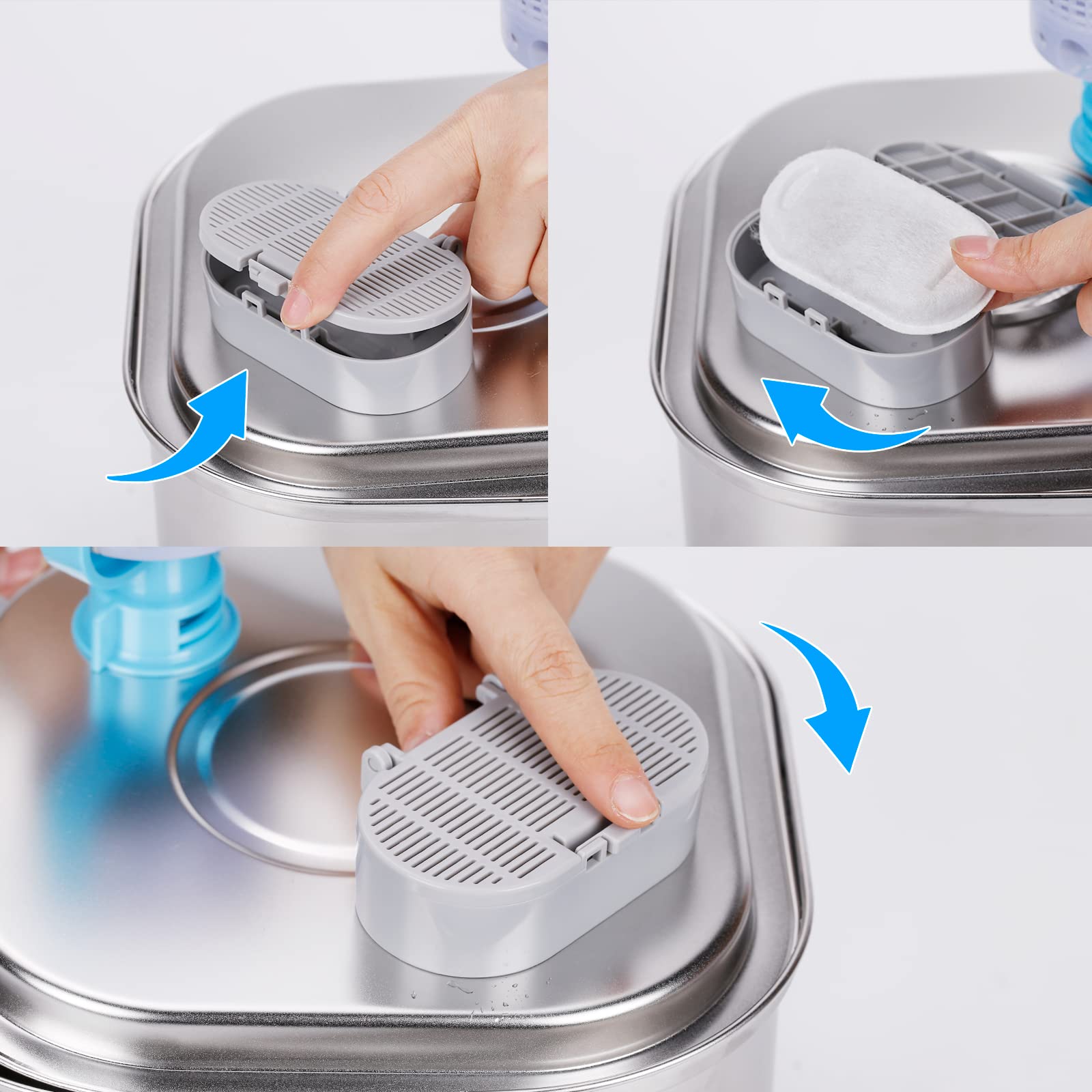 NautyPaws filtre fontaine — purification efficace et eau claire.
