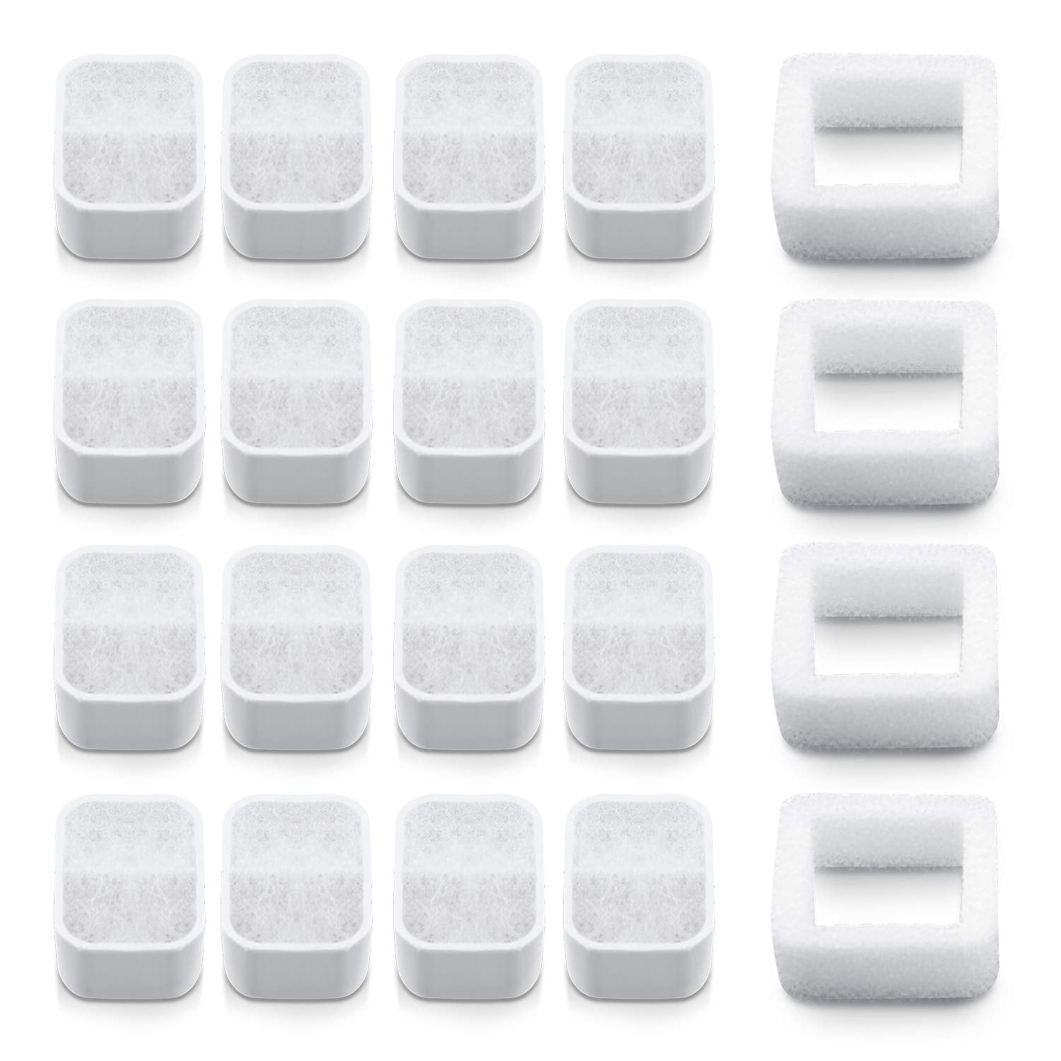 NautyPaws filtros cerámico para dispensador de gatos mejora el sabor del agua.