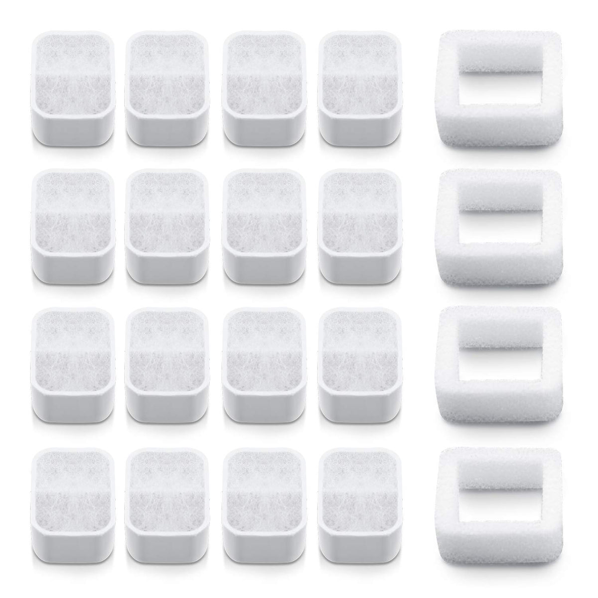 NautyPaws filtros cerámico para dispensador de gatos mejora el sabor del agua.