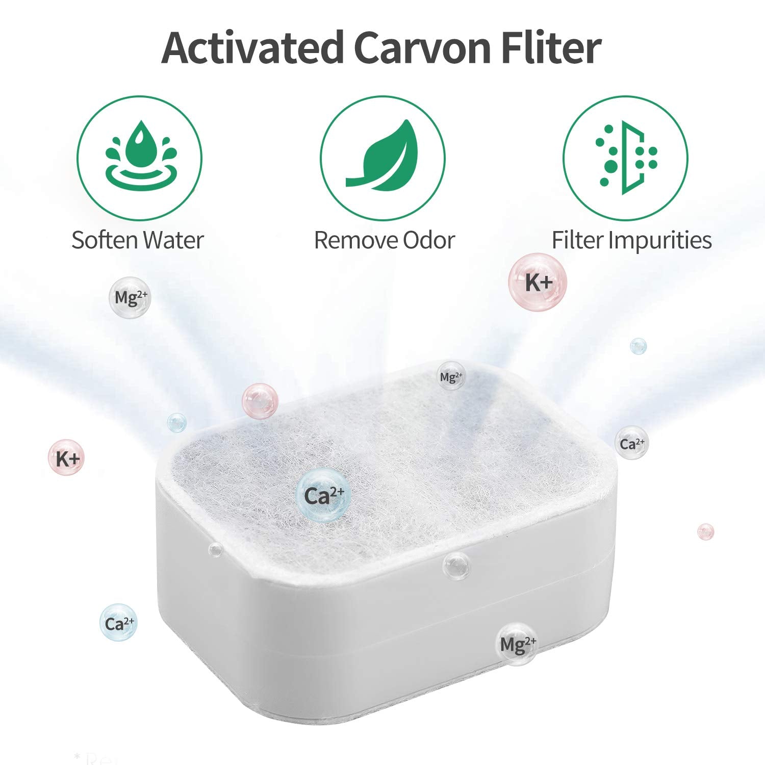 NautyPaws uso en fuente cerámica para gatos mantiene el agua limpia.