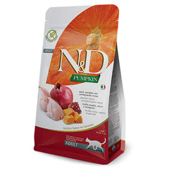 N&D croquetas, textura crujiente, ideal para uso diario en gatos