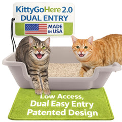 KittyGoHere 2.0: entrada baja para mayor facilidad de acceso y comodidad.