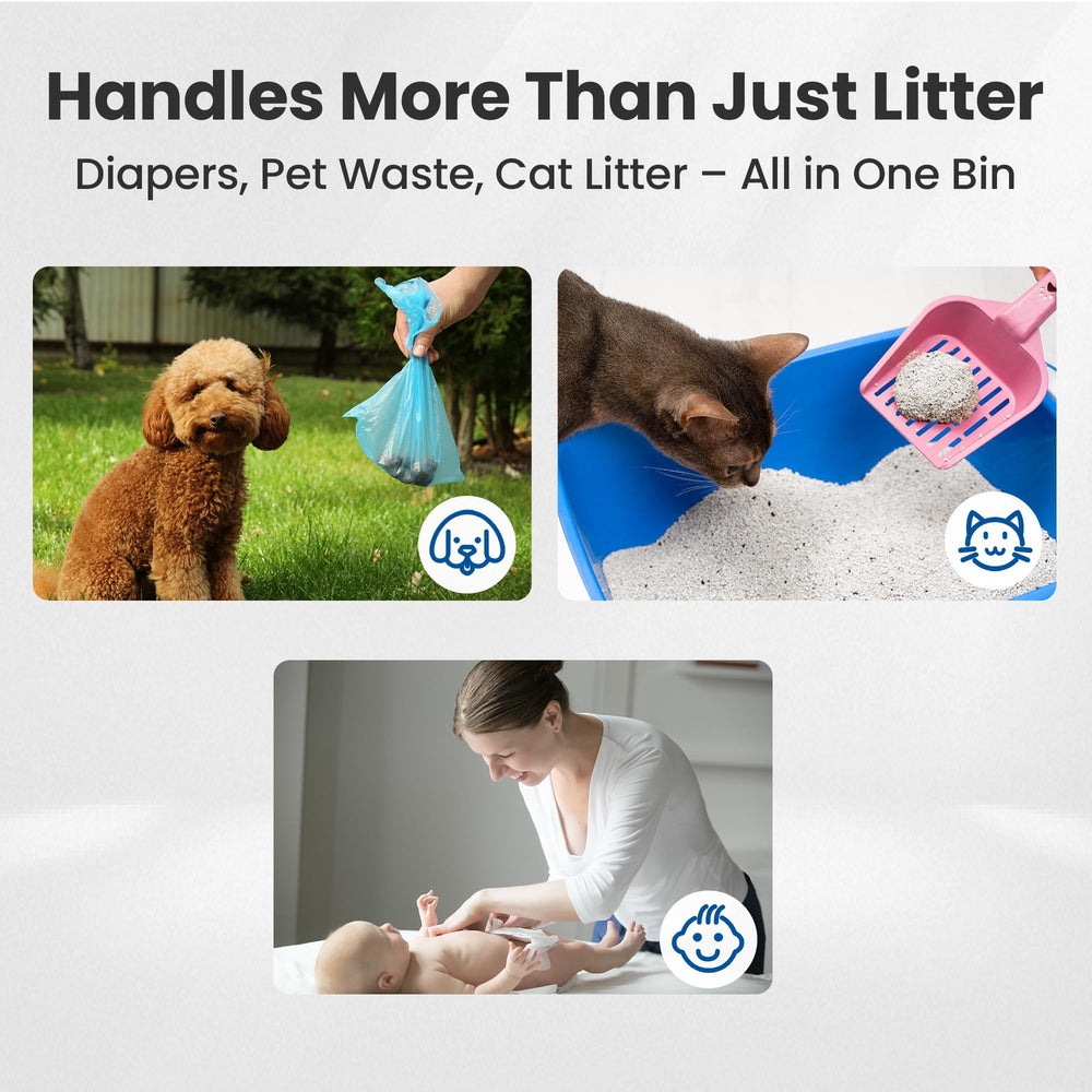 Neakasa PooGuard: 9,2 litros para residuos de mascota.