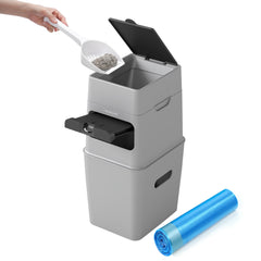 Neakasa PooGuard: tapa sellada para control de olores y uso limpio.