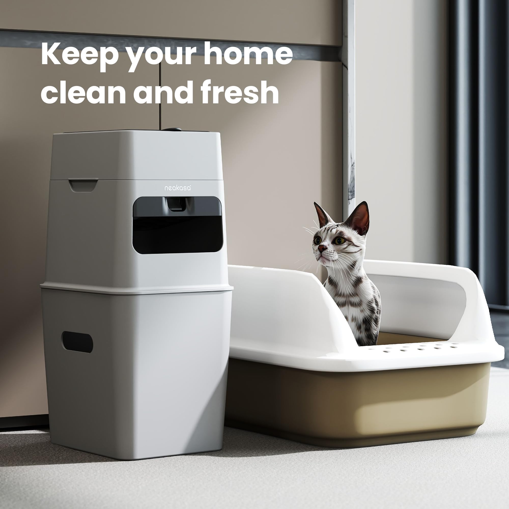 Neakasa PooGuard: ideal para arena de gatos, desechos de perros y pañales.