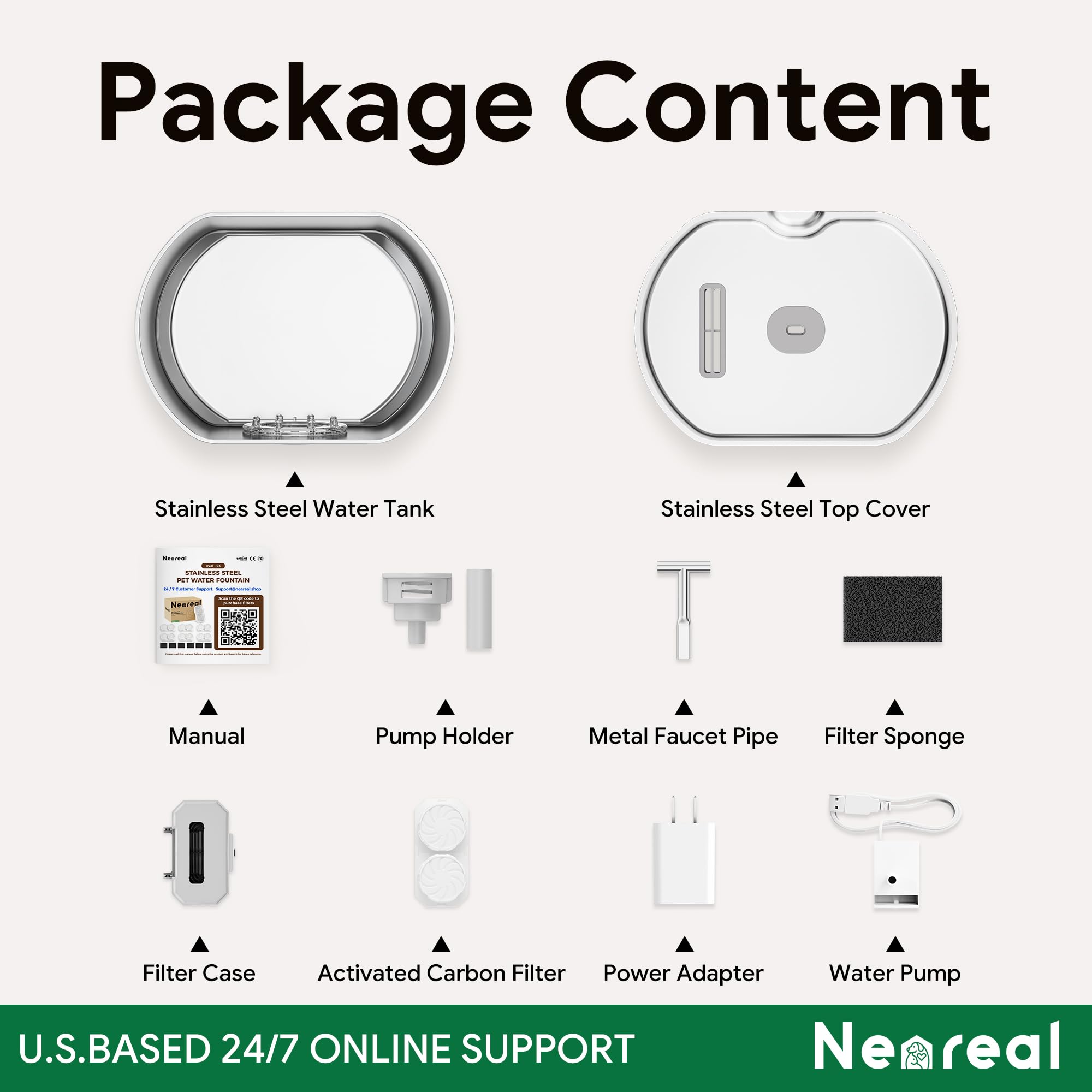 Neareal mantenimiento de higiene con filtro incluido para iniciar.