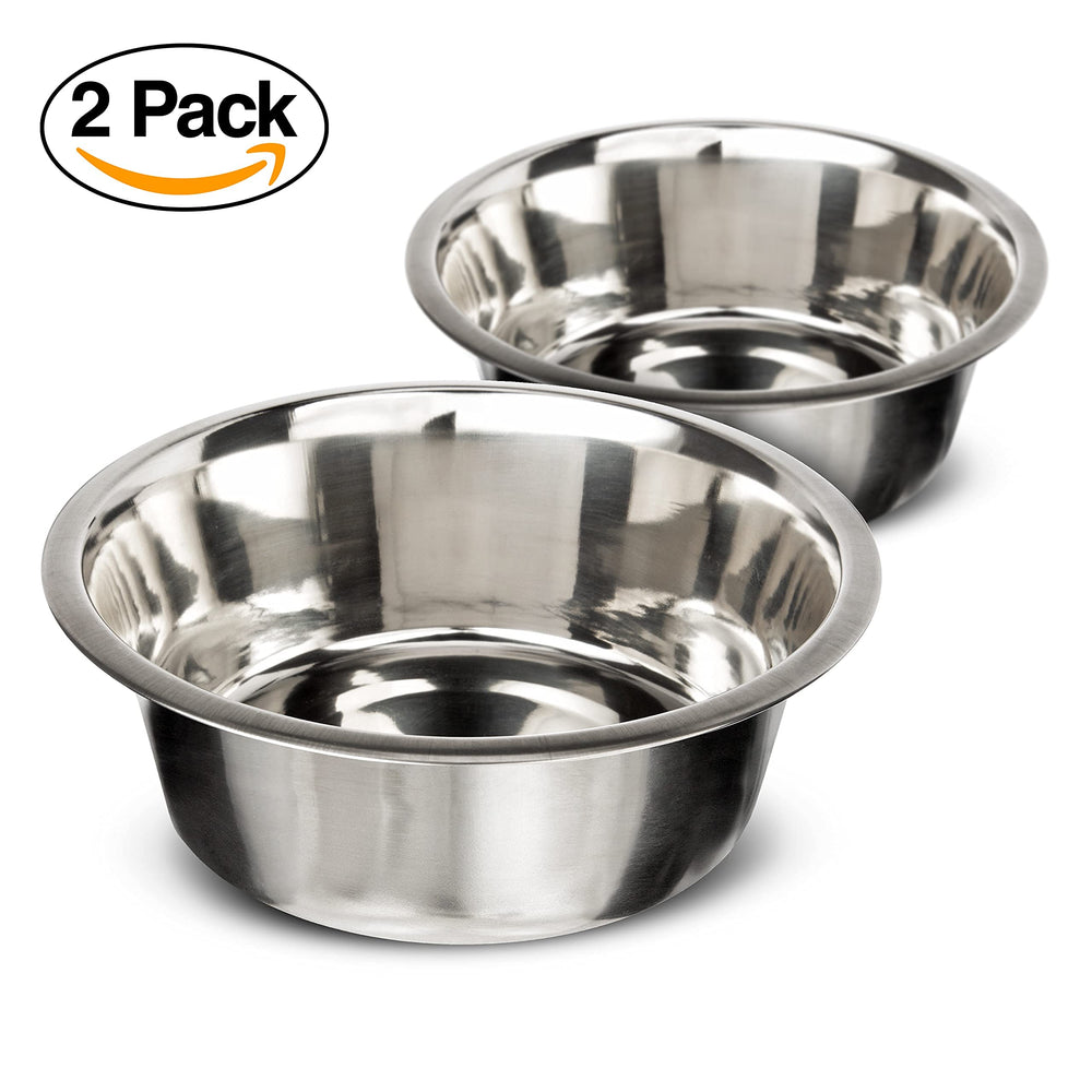 Diámetro superior de 11.5 pulgadas y altura de 4 pulgadas para perros grandes.