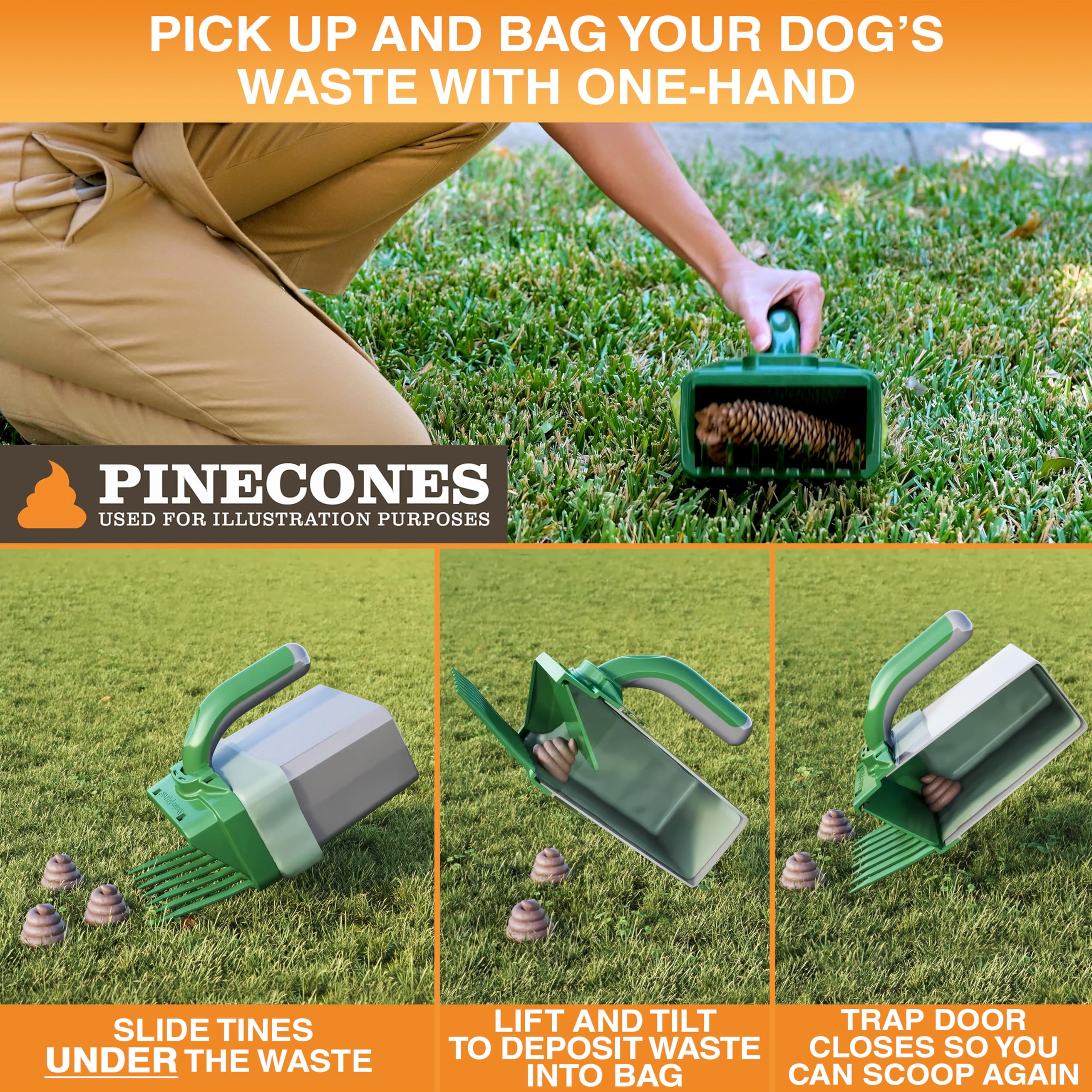 Lift N’ Bag 2.0: tapa-trampa para reducir olores entre recogidas.