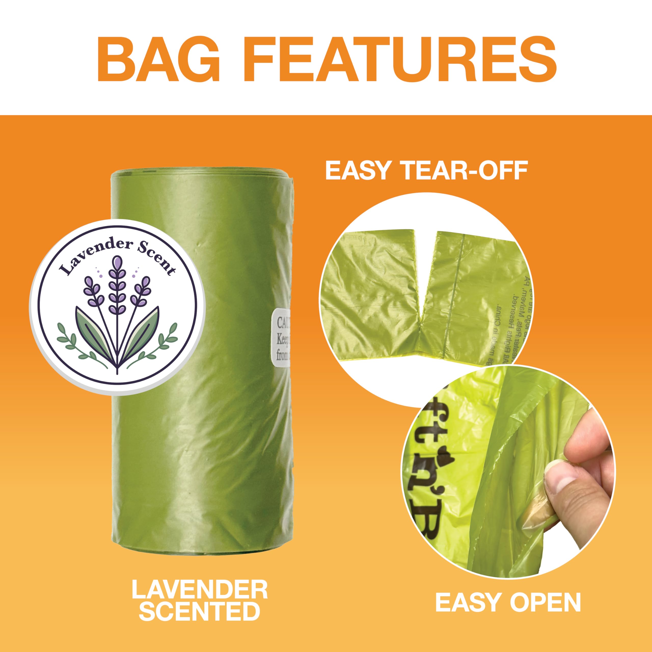 Neater Pets Lift N’ Bag: bolsas resistentes a desgarros para uso diario.