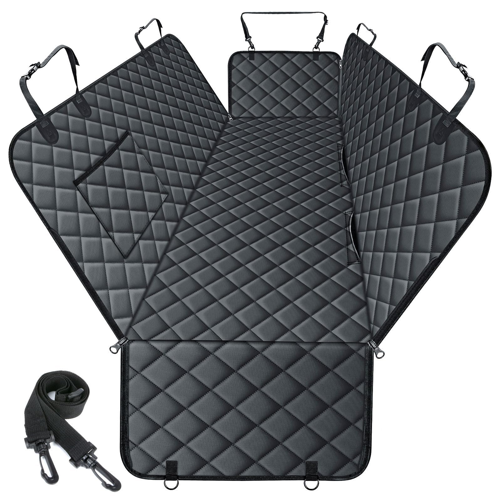 NECKORY hamaca impermeable para asiento trasero protege la tapicería durante el viaje
