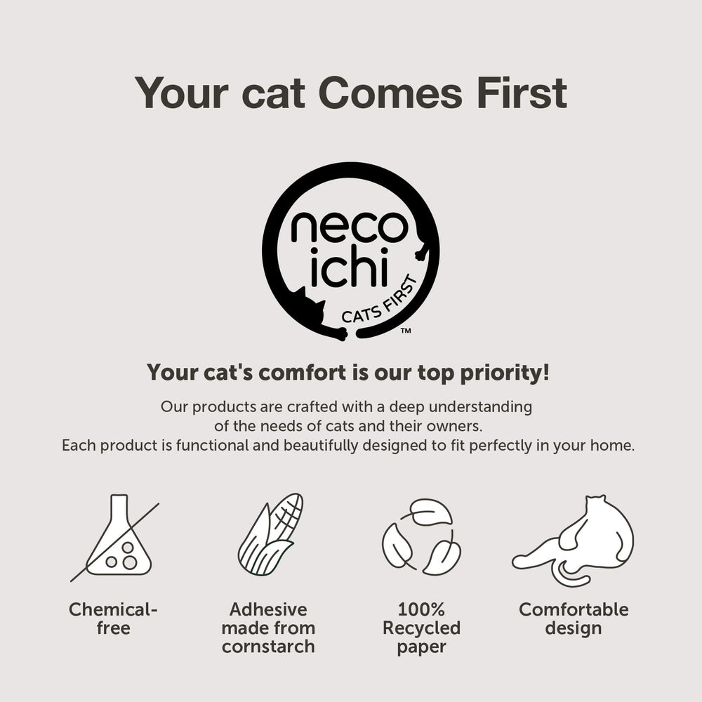 Necoichi Cama de Roble: diseño elegante para hogares con felinos.