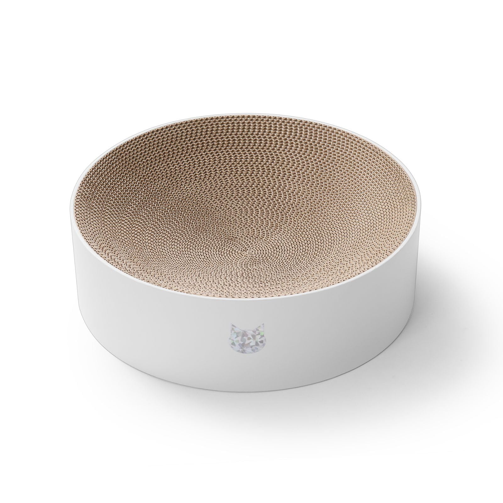猫壱 Necoichi rascador-bol para gatos en interiores, cómodo para acurrucarse