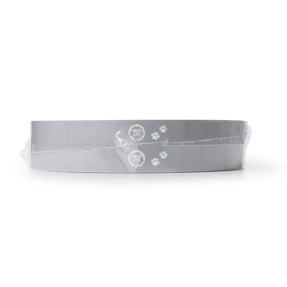 Necoichi repuesto rascador interior gris holograma para estilo y durabilidad.