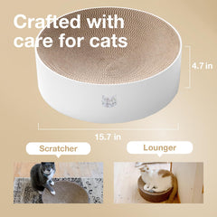 猫壱 superficie de rascar reemplazable y reversible para uso prolongado