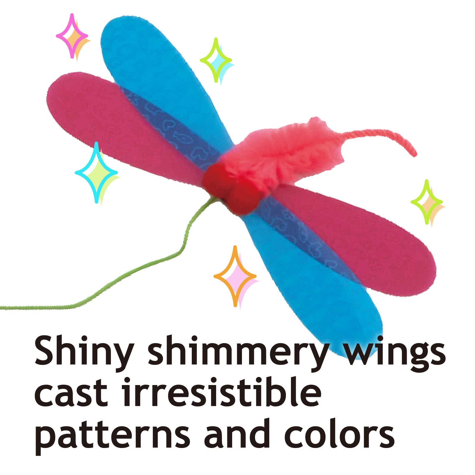 NECOICHI Crinkly Critters: cuerda de poliéster flexible para uso seguro