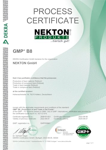 Nekton Multi-Rep instrucciones-uso: guía rápida para añadir al alimento.